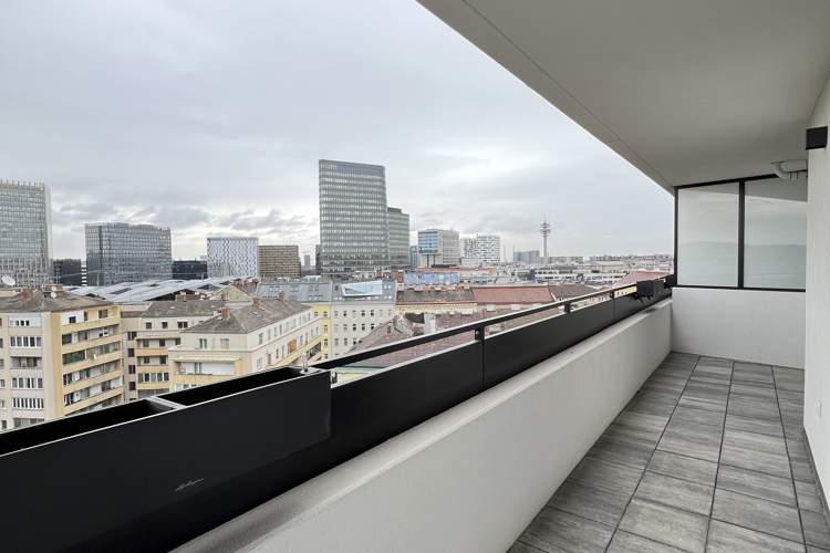 Dachgeschoss 3 Zimmer mit Dachgarten, klimatisiert - provisionsfrei + Jahreskarte Wr. Linien, Wohnung-kauf, 680.400,€, 1100 Wien 10., Favoriten