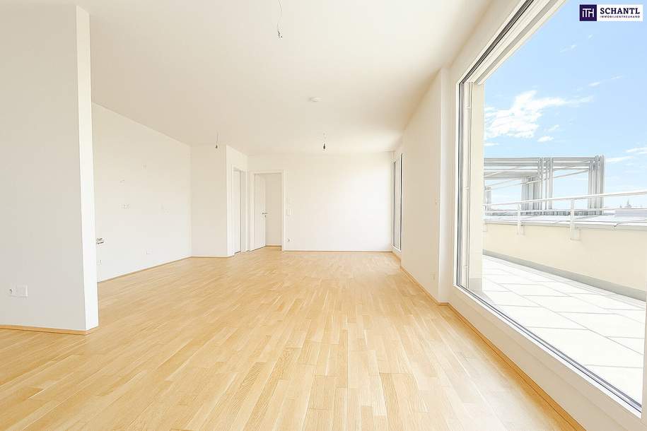 3-Zimmer-Wohntraum mit Dachterrasse in Ebergassing - Sonnenuntergänge inklusive! Schnell sein!, Wohnung-miete, 1.045,00,€, 2435 Bruck an der Leitha