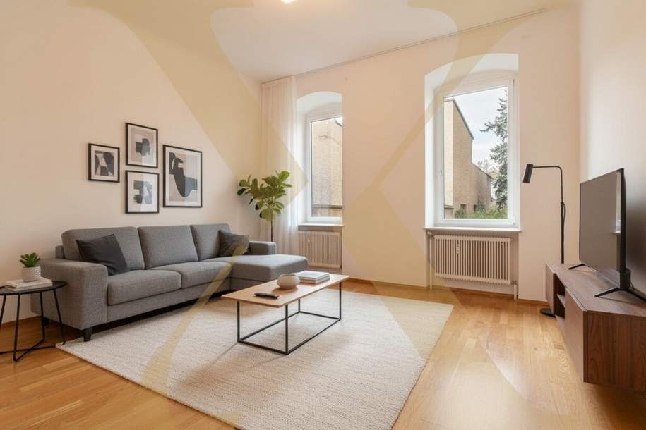 Charmante 3,5-Zimmer-Altbauwohnung mit guter Infrastruktur in Linz zu vermieten!, Wohnung-miete, 966,74,€, 4020 Linz(Stadt)