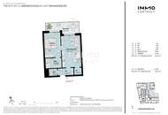 Stilvolle 2-Zimmer-Balkonwohnung im Wohnensemble MODERN LIVING NEULAA