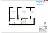Einladende, helle 2-Zimmer-Wohnung mit Loggia im beliebten Stadtteil Niedernhart/Spallerhof! – Achtung die Wohnung befindet sich aktuell in Sanierung!
