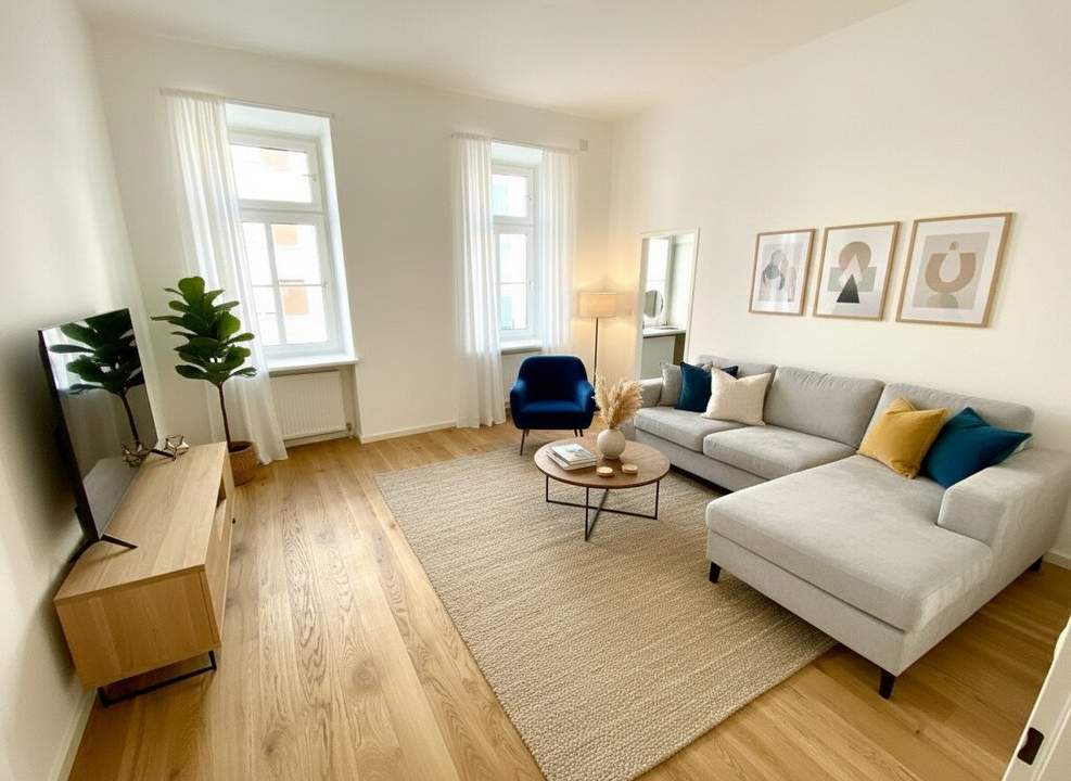 Attraktive komplett sanierte 1-Zimmer-Wohnung im 3. Bezirk
