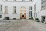 Klimatisierte, sonnige Gartenwohnung in repräsentativem Palais im Botschaftsviertel nächst Schloss Belvedere!