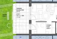 Ideale Kleinwohnung für Gartenliebhaber in den STADTTERRASSEN PEUERBACH - provisionsfrei! ** JETZT FRÜHKÄUFER-RABATT!**