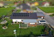 Neuwertiger Bungalow mit Doppelgarage an der Donau