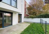 / EIGENGARTEN / 2 ZIMMER / VERFÜGBAR AB 1.07.2026 / NACH INNENHOF AUSGERICHTET