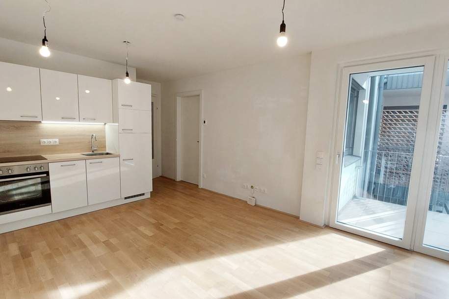 LEOPOLD XXI – Ideale 2-Zimmerwohnung mit Balkon, Wohnung-miete, 749,00,€, 1210 Wien 21., Floridsdorf