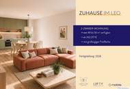 FÜR ANLEGER // Zuhause IM LEO | Tolle 2 Zimmer Wohnung | Garten &amp; Terrasse | Tiefgarage im Gebäude | Hauptstraße | Ende 2028 - Top 7