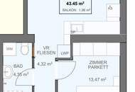 Wohntraum in der Mayssengasse – Erstbezug: 2-Zimmer-Altbau mit Innenhofbalkon &amp; hochwertiger Ausstattung ***