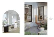 ART NOUVEAU HOUSE: Elegantes Altbauapartment in begehrter Lage mit Freifläche