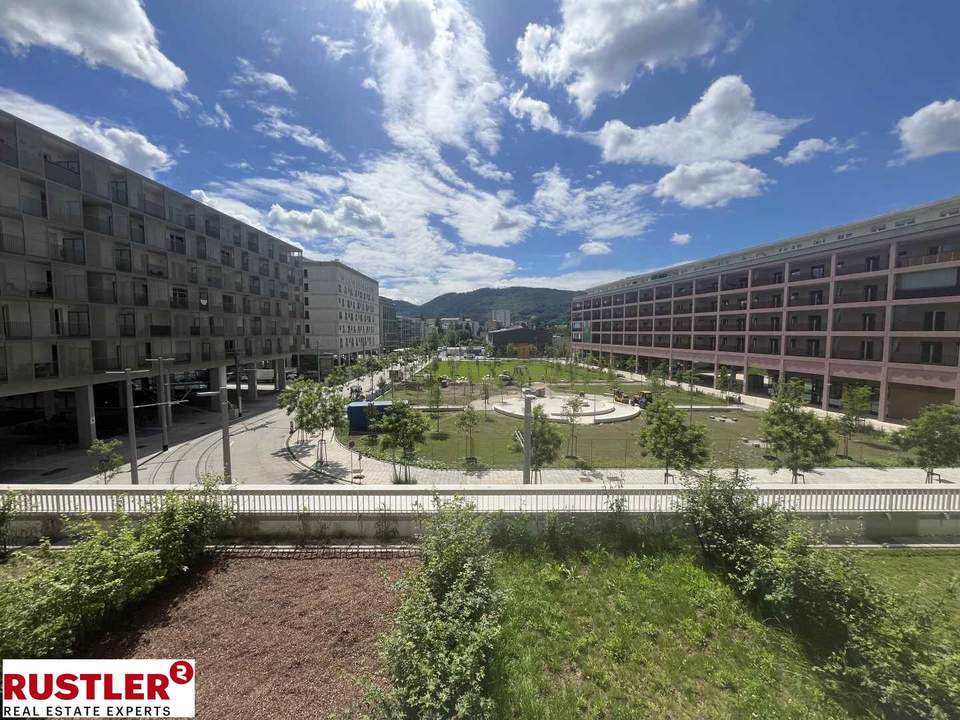 TERRASSE &amp; EIGENGARTEN | MODERNE 2-ZIMMERWOHNUNG IM GRÜNEN