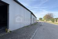 Großzügiges Lager mit Freifläche in Mönchhof, 3582m², teilrenoviert, 6 Stellplätze, €850.000