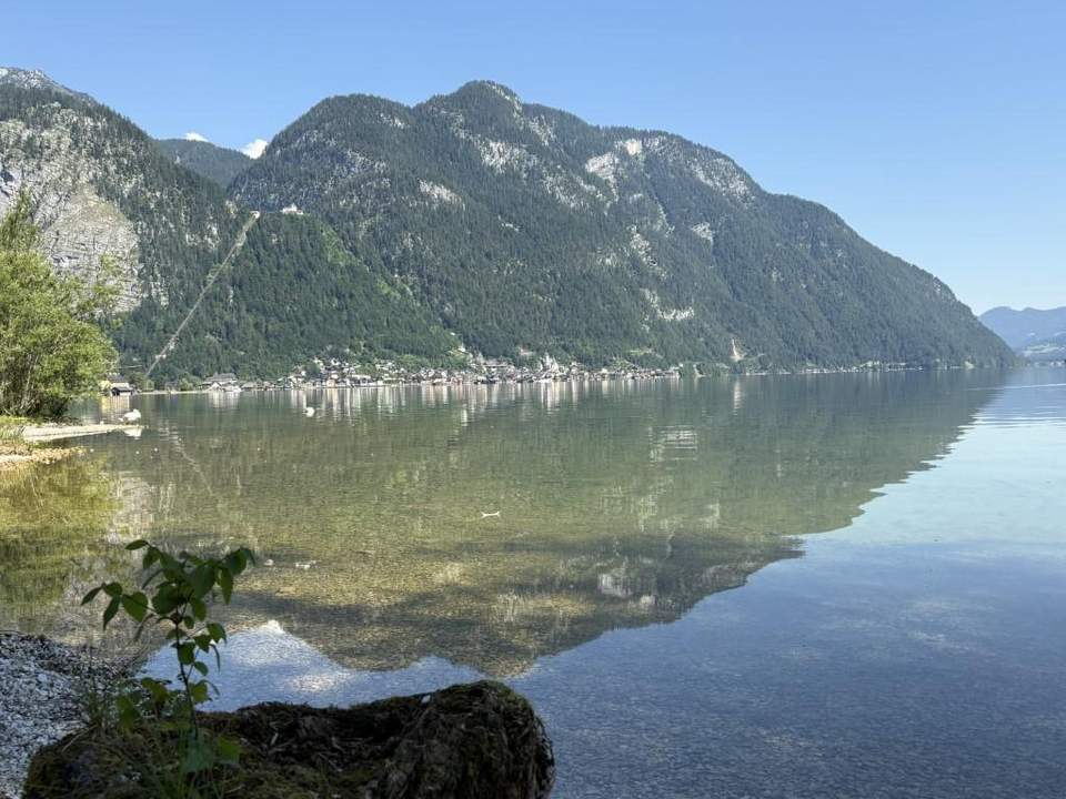 Badeplatz am Hallstättersee - Wasserzuwegung