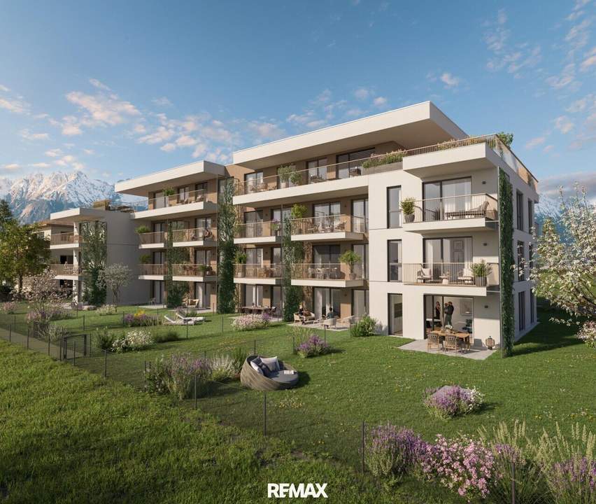 3-Zimmer-Neubauwohnung im grünen Amras – PROVISIONSFREI für den Käufer