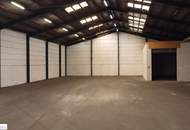 Industrie- / Werkshalle in St. Valentin - 1268 m² zur Miete für Ihre Geschäftsideen, zzgl. überdachte Freifläche 282 m²