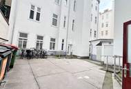 Großzügige Altbauwohnung, frisch ausgemalt, neuwertige Küche, an der Hauptstraße & 1 Zimmer Richtung Hinterhof gelegen, mit guter Raumaufteilung.