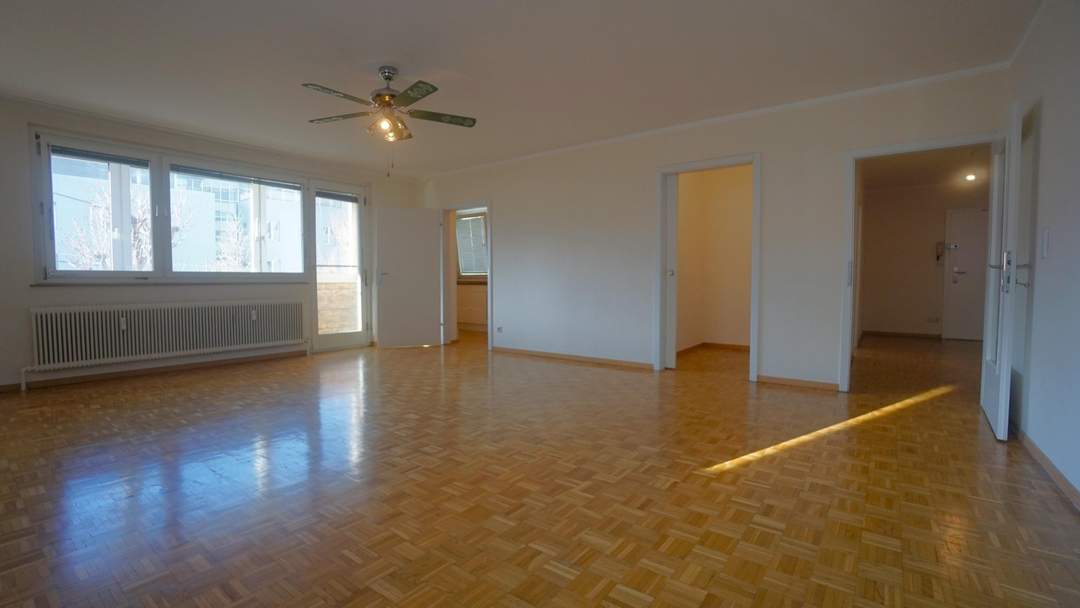 Andräviertel: 3,5 Zimmerwohnung mit Loggias