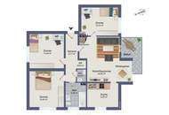 Charmante 4-Zimmer-Wohnung mit Balkon und Garage in Hart bei Graz