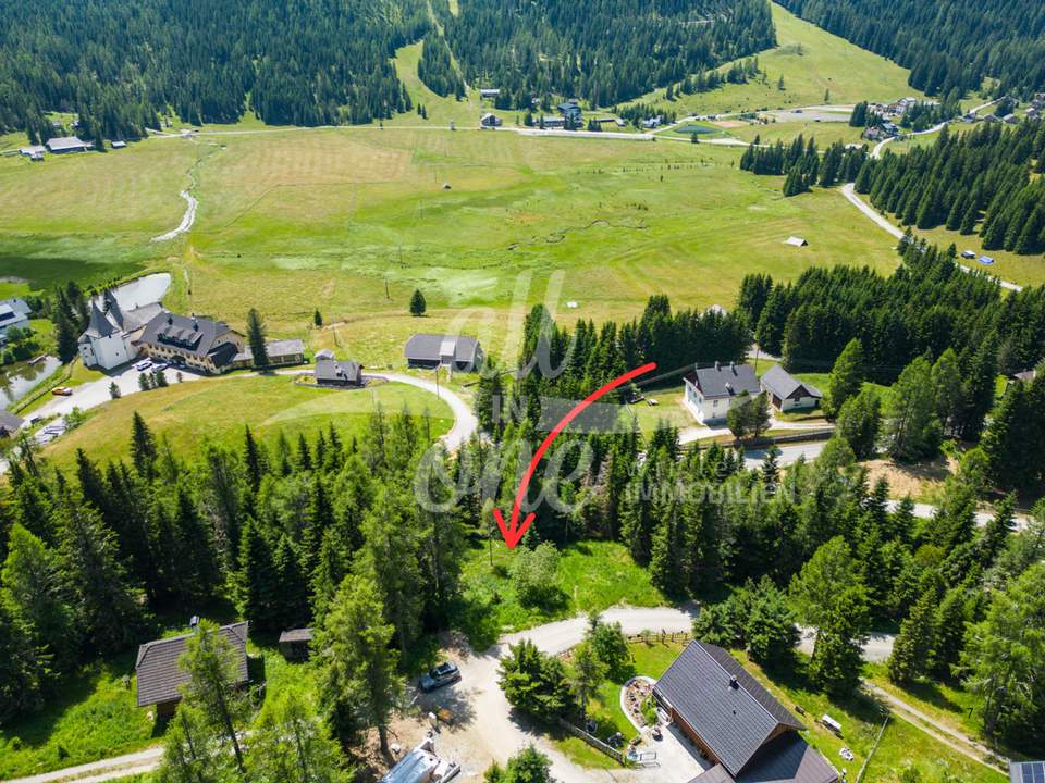 Freizeitwohnsitz- sonniger Baugrund mit Ausblick auf der Flattnitz