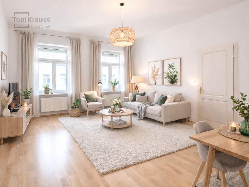 CHARAKTERVOLL WOHNEN – KLASSISCHER ALTBAU IN DER LEOPOLDSTADT