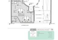 Neubau Geschäftslokal Straßenseitige Glasfront &amp; Eingang | 3 Min. zum Kutschkermarkt und zur U6 | PKW-Stellplatz | 2 Min. zum Aumannplatz