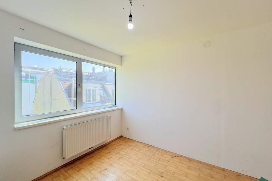 Komplette Ruhelage – 2-Zimmer-Wohnung in der Kaiserstraße, Wohnung-miete, 1.199,00,€, 1070 Wien 7., Neubau