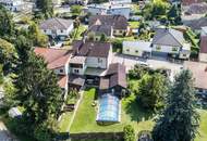 Mitten im Grünen und doch in der Gemeinschaft - Willkommen in Ihrem neuen Zuhause, mit Freifläche, Pool und Raum für Ihre Ideen.