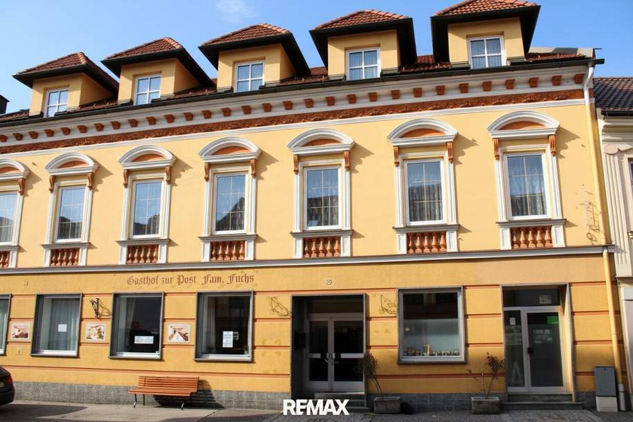 Großzügiges Traditionshaus – Gastronomie, Beherbergung &amp; Wohnen unter einem Dach, Gewerbeobjekt-kauf, 310.000,€, 3631 Zwettl