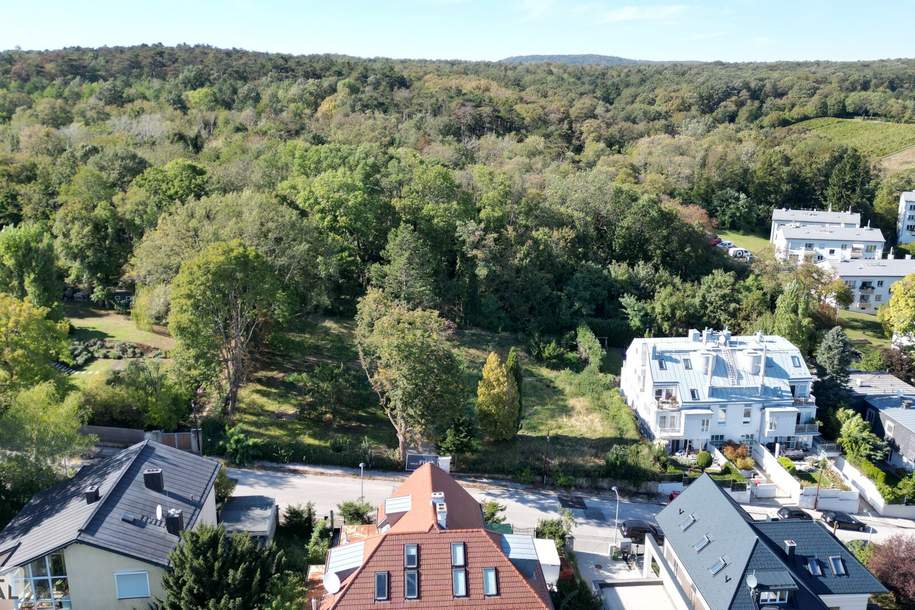Einzigartiges Baugrundstück in Mauer – 1032 m² mit spektakulärer Aussicht auf Wien!, Grund und Boden-kauf, 1.890.000,€, 1230 Wien 23., Liesing