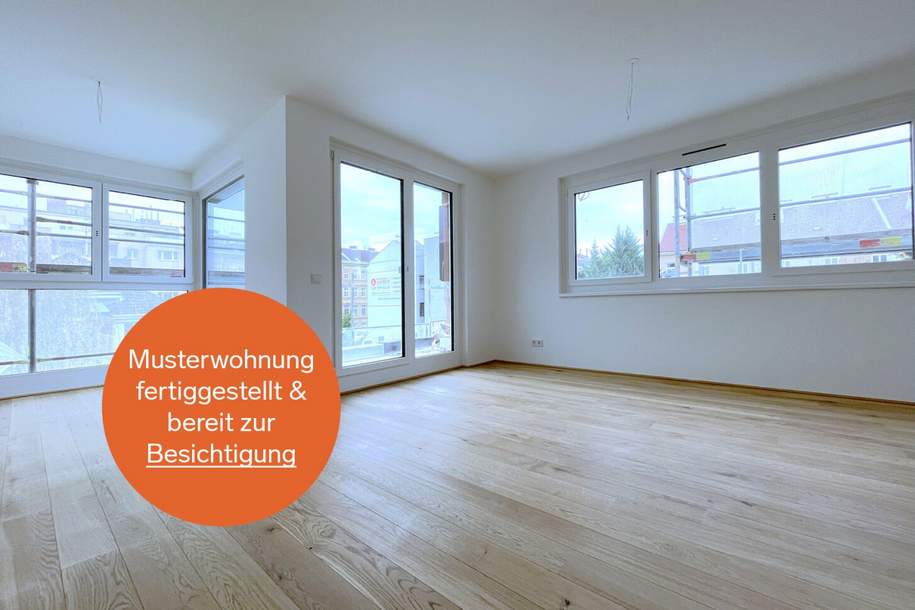 Lebensqualität in allen Belangen: 3-Zimmer I Großzügige Raumaufteilung I Wohlfühl-Balkon I Hochwertige &amp; Nachhaltige Ausführung I Ideale Anbindung I Top-Infrastruktur!, Wohnung-kauf, 476.150,€, 2320 Bruck an der Leitha