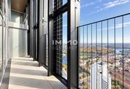 Penthouse AT THE TOP OF VIENNA. 51st Floor Above the DANUBE
