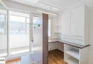 Ab Februar: komplett möbliertes Single-Apartment mit Loggia in zentraler Lage - Miete inkl. Heizkosten!