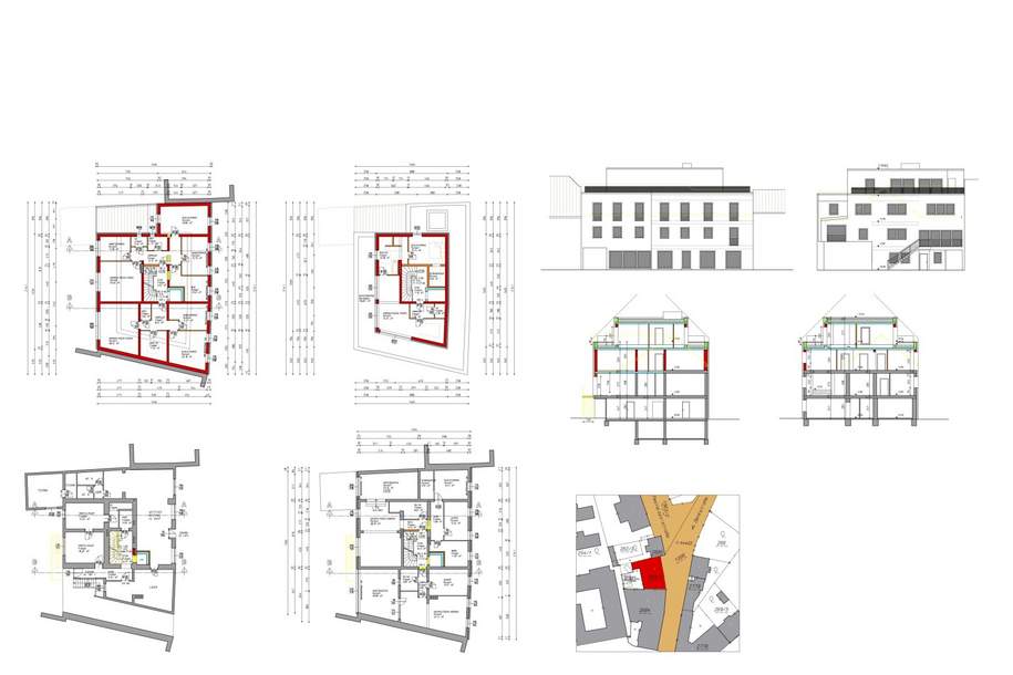 ZINSHAUS mit EINGEREICHTER AUSBAUMÖGLICHKEIT in LINZ (ca.6% Rendite), Gewerbeobjekt-kauf, 900.000,€, 4020 Linz(Stadt)