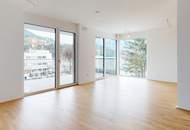 Erstbezug: 2-Zimmerwohnung mit Garagenplatz und Bergblick!