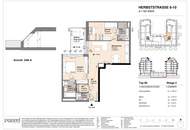 Dachgeschoß: Geräumige Zweizimmer-Wohnung mit westseitigem Balkon