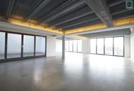 The View! Atemberaubendes Penthouse Loft mit Dachterrasse samt Wien-Panorama-Blick in der Brotfabrik Wien!