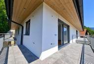 VERMIETET - Exklusive 3-Zi-Neubauwohnung mit See- und Bergblick in Mondsee-Tiefgraben