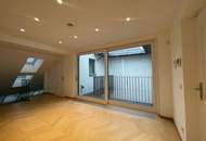 1010! Exklusives 4-Zimmer Dachgeschoss mit Balkon nahe Rudolfsplatz!