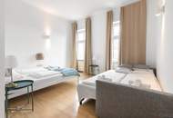 KURZZEITVERMIETUNG / AIRBNB ERLAUBT II KOMPLETT MÖBLIERT II ca. 5m² BALKON II SOFORT NUTZBAR II NÄHE U6/AKH/VOLKSOPER/WUK