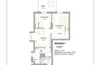 Vollsanierte 3-Zimmer-Wohnung mit Balkon