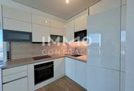 TOP-Ausblick: City mit Stephansdom, Donaukanal, Prater. Concierge, Party & BBQ Lounge, Pool usw.