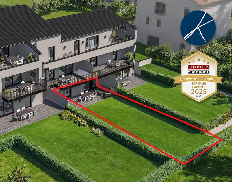 🌻🌼🌺Gartenwohnung mit 343m² Außenbereichen (Top 2) - Neubauprojekt am Kremser Steindl