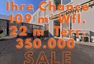 IHRE CHANCE - NOTVERKAUF OBERLAA! 109 m² MAISONETTE + 22 m² RIESEN-TERRASSE +4 ZIMMER +U1 OBERLAA