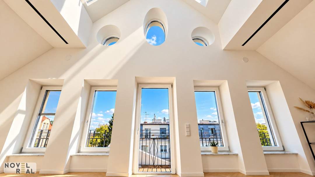 Historisches Dachgeschoss-Juwel mit stilvollem Design! Exklusiver Erstbezug mit traumhaftem Weitblick!