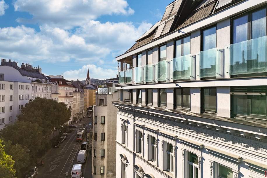 Altbau-Chic im Dachgeschoss | 3-Zimmer Balkonwohnung mit Klimaanlage und Fußbodenheizung, Wohnung-kauf, 650.000,€, 1160 Wien 16., Ottakring