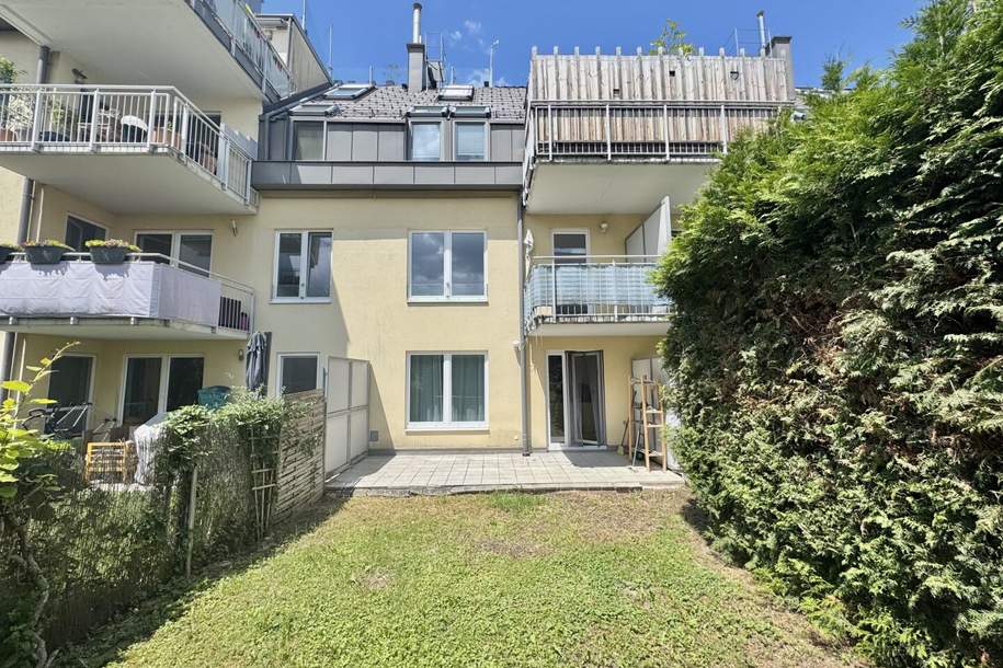 Maisonette mit Reihenhaus-Charakter | Eigengarten, Terrasse &amp; Tiefgarage | Nähe Bahnhof Unterkritzendorf, Wohnung-kauf, 319.000,€, 3400 Tulln