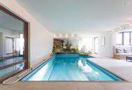 1170 AM HEUBERG: GROßZÜGIGER FAMILIENWOHNSITZ MIT INDOORPOOL, WELLNESS, GARTEN & WIEN-BLICK