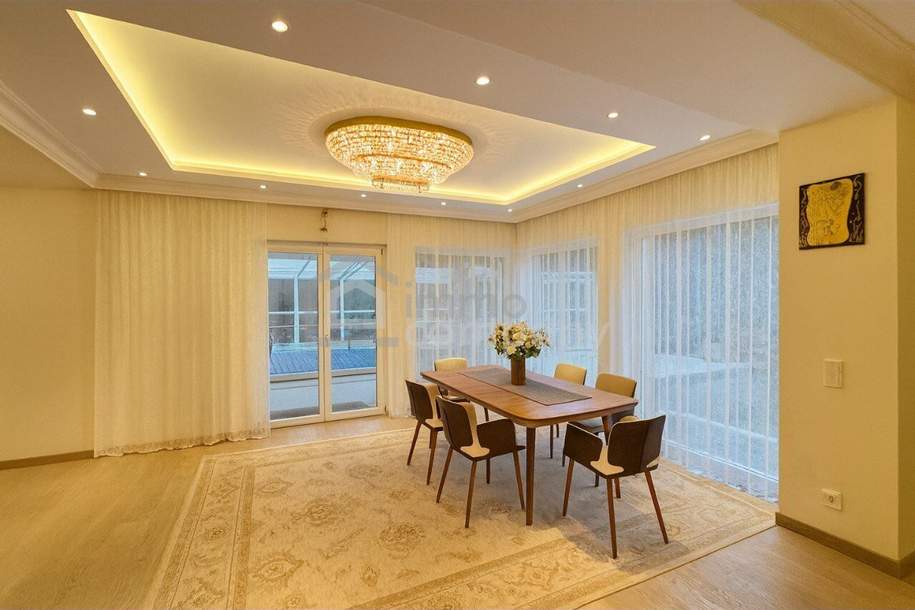 Exklusive Luxus-Villa mit Pool &amp; Garten - Top - Grünlage nahe Donaupark, UNO City &amp; International School, Haus-kauf, 4.490.000,€, 1210 Wien 21., Floridsdorf