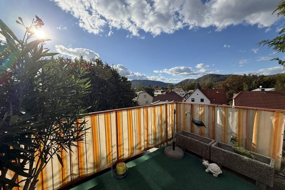 Helle 4-Zimmer-Dachgeschoßwohnung mit zwei Terrassen und Plabutsch-Blick – Graz-Andritz, Wohnung-kauf, 450.000,€, 8045 Graz(Stadt)