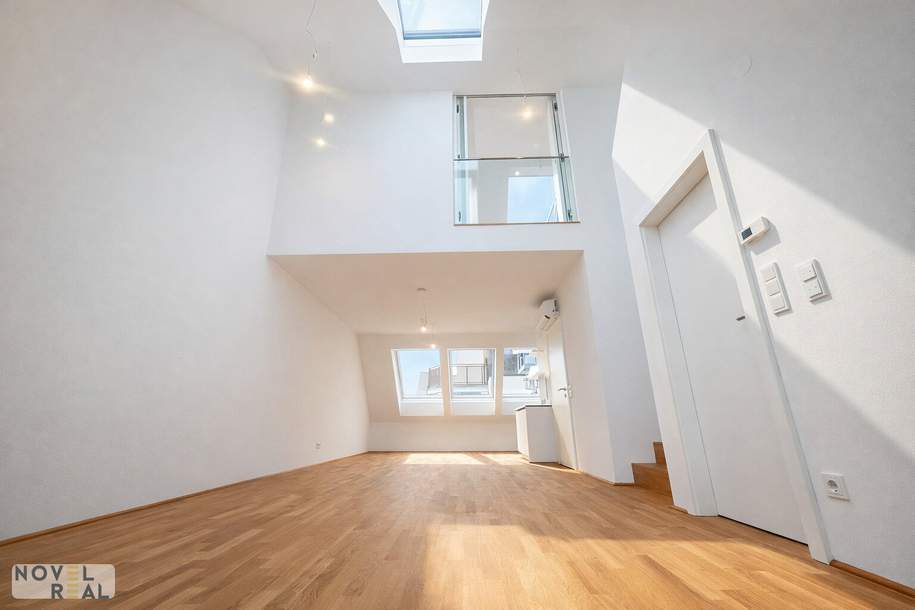 Traumhafte 3-Zimmer-Dachgeschoßwohnung in 1090 Wien – Ihr Erstbezug wartet auf Sie!, Wohnung-miete, 2.742,17,€, 1090 Wien 9., Alsergrund